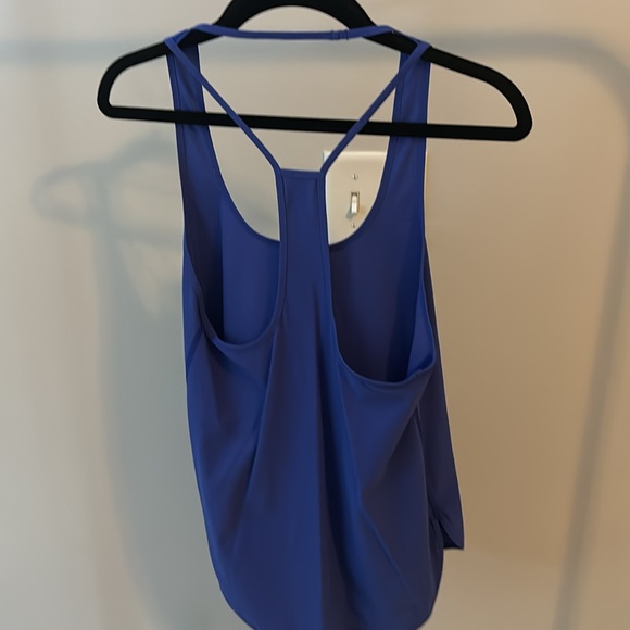 Lululemon royal blue nylon work out tank size 2 - Picture 2 of 4